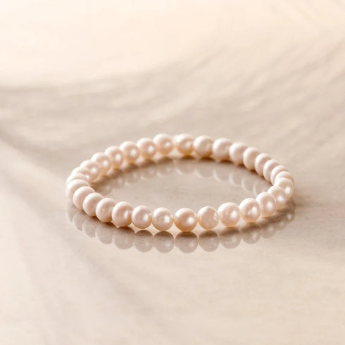 White Pearl Bracelet